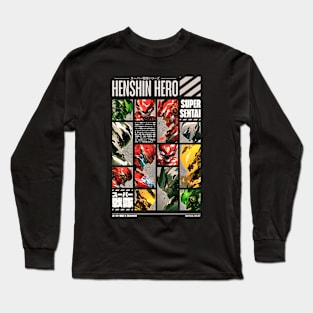 HENSHIN HERO SERIES - SUPER SENTAI Long Sleeve T-Shirt